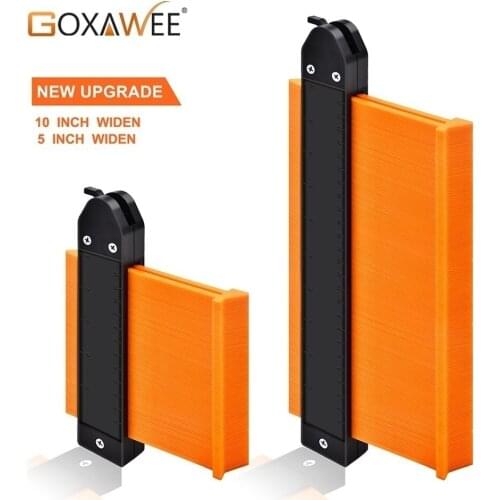 New Type Contour Gauge Plastic Profile Copy Contour Duplication Gauge Tiling Laminate Tiles Standard Wood Marking Tool