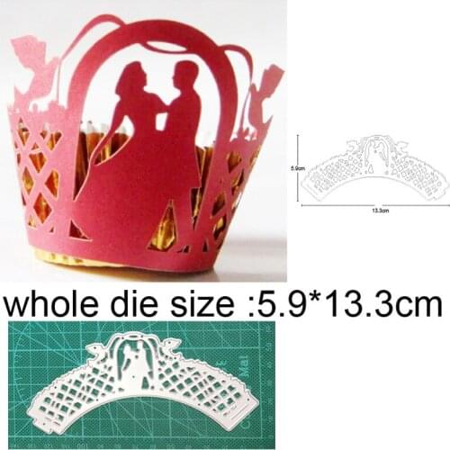 Craft dies metal cutting dies cut die mold wedding couple crown Scrapbook dies paper craft knife mould blade punch stencils dies