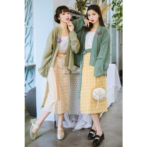 2021 chinese traditional dance costumes woman song dynasty performance dress ancient fairy hanfu for girl dance costumes hanfu