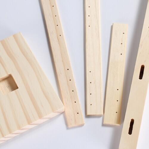 Fashion Wooden Stand Earring Organizer/Jewelry Holder Display Rack Stand