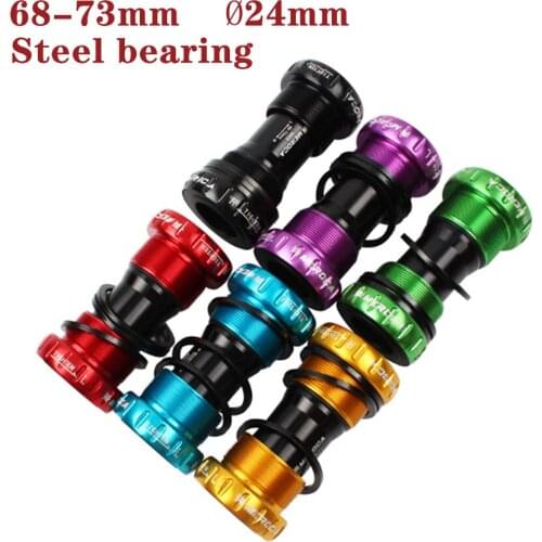 PRESSFIT BB BICYCLE BOTTOM BRACKET steel BEARING BSA CRANKSET bsa ROAD MTB PRESS FIT BB 68-73mm BB 24mm MOUNTAIN BIKE PARTS