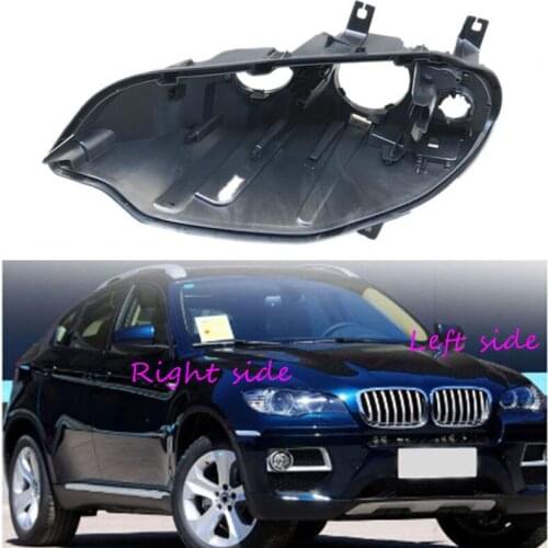 Headlight Base For BMW X6 E71 2011 2012 2013 Headlamp House Car Rear Base Front Auto Headlight Back House