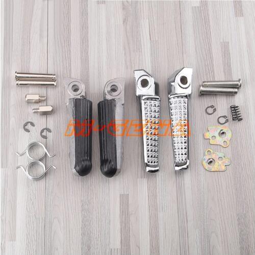 Motorcycle Front & Rear Footrests Foot peg For Honda CBR250 NC 19/22 CBR400 NC 23/29 NSR250 RVF400 NC 35 VFR400 NC 24 30
