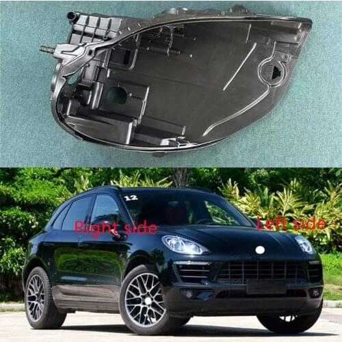 Headlight Base for Porsche Macan 2016 2017 2018 Headlamp House Car Rear Base Front Auto Headlight Back House