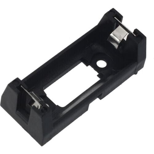 Plastic Cover 3V CR123A Button Cell Battery Socket Bracket 4.8 * 1.3 * 1.4cm