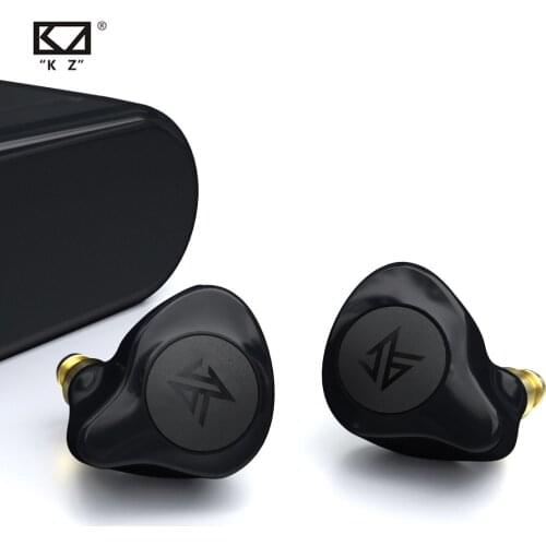 KZ S2 TWS Wireless Touch Control Bluetooth 5.0 AAC Support Headset Hybrid Technology Sport Type Motion Headset hifi Earphones