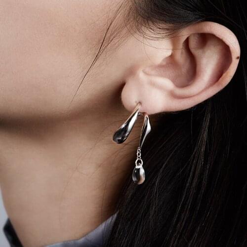 2021 New Fashion Crystal Pendant Earrings For Women Drops Of Water Stud Earrings High Quality Exquisite Earrings French Jewelry