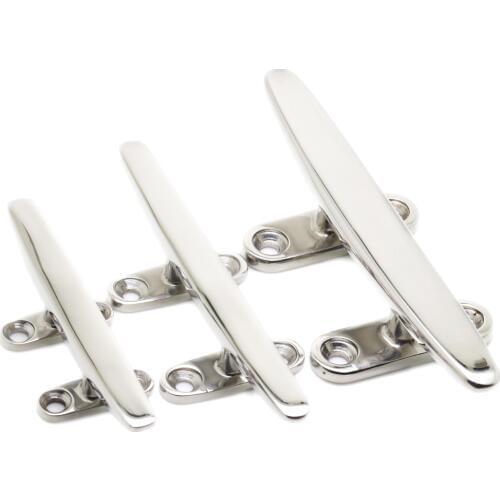 316 Stainless Steel Rope Deck Mooring Cleat Toggle Pull-tab Handle Knob Anchor,for Yacht,Houseboat,Marine Boat Mooring