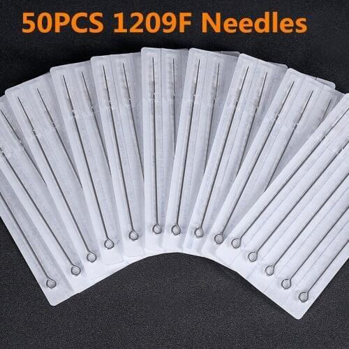 Sterilize Tattoo Needles Best Sale 50 Pcs 9F Disposable Sterile Tattoo Needles for Tattoo Supply Artist