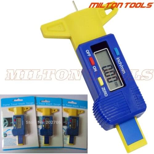 0-25mm Digital tyre veins depth gauge digital tire thread depth gauge tire gauge For Motorcycle Trucks Car Accessories