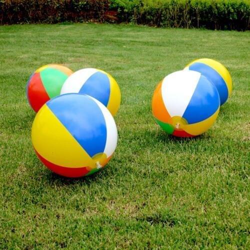 12PCS 30CM Inflatable Beach Ball Colorful Outdoor Kids Adult Water Sports Fun Swimming Pool Float Water Game Beach Ball