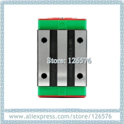 2pcs China slider block HGH20HA Linear Guide Bearing lengthen Linear Carriage