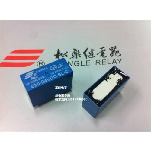 2pcs/lot Relay SMI-12V 24VDC-SL-C 5PIN 10A New and original