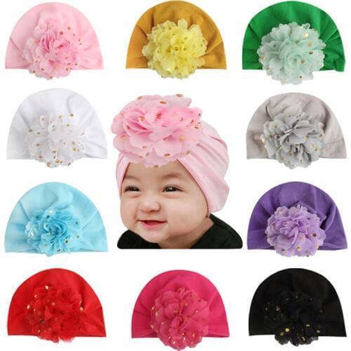 2020 Toddler Beanie Cap Lovely Baby Hat Infant Girl Boy Hospital Cap Soft Bowknot Cap1