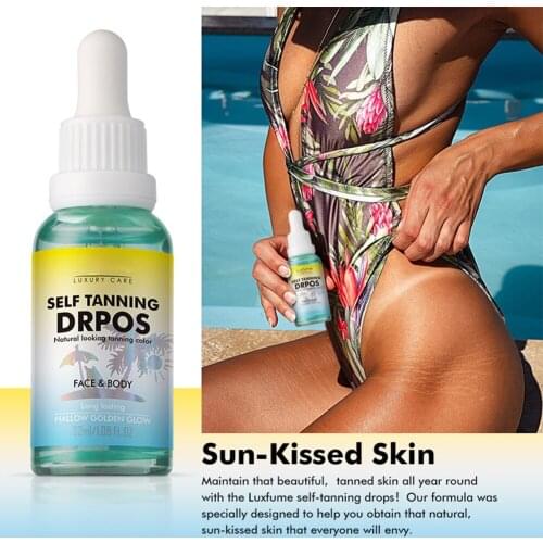 32ml Free Black Emulsion And Bronze Light Facial And Body Professional Beauty Body Sunscreen Beautiful Black Essence Oil