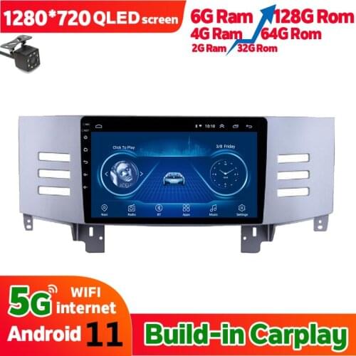 6GB Ram 128GB Rom Car Radio Android 10.0 Multimedia Autoradio Bluetooth Stereo GPS Navigation Head Unit For Toyota Reiz 2016