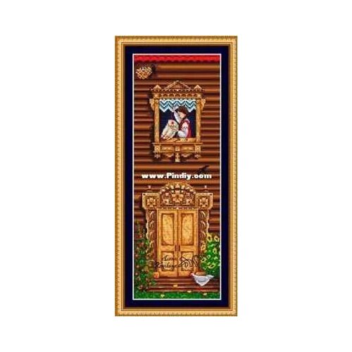Balcony series 3 Counted Cross Stitch 11CT 14CT 18CT DIY Chinese Cross Stitch Kits Embroidery Needlework Sets