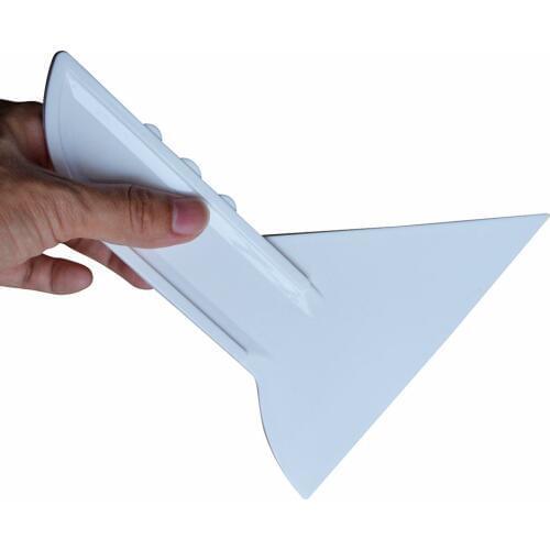 EHDIS White Window Tint Car Wrapping Tool Household Cleaning Squeegee Car Accessories Go Corner Vinyl Film Application Scraper