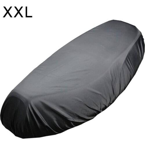 210D Oxford Cloth Seat Cover Black Convenient Storage Flexible Saddle Cover