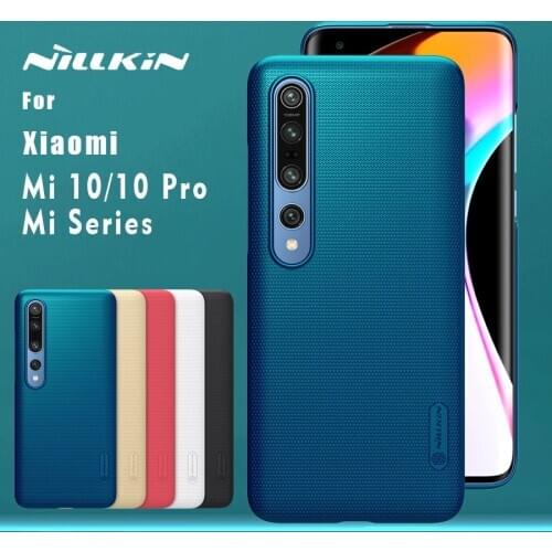 Nillkin for Xiaomi Mi 10 9 Pro 9T Pro Mi 8 SE A3 CC9 Case Frosted Shield Hard Back Cover for Xiaomi Mi9 SE Lite Mi10 Pro Mi8 Mi6