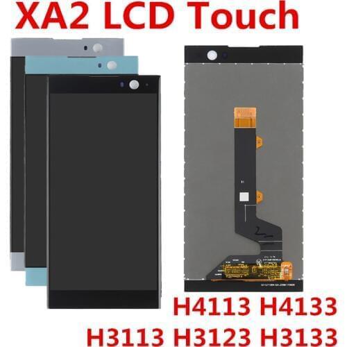JIEVER 5.2inch For Sony Xperia XA2 LCD Display Touch Screen Digitizer Assembly Replacement For SONY XA2 LCD H4133 H4131 H4132
