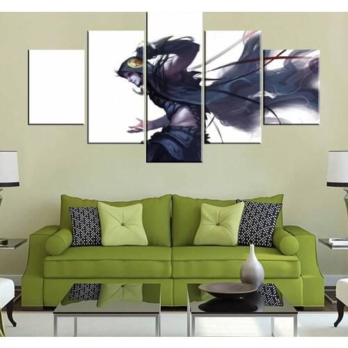 Canvas Painting Modern Living Room Home Decoration Frame Wall Art HD Printed Picture 5 Panel Anime Sengoku Basara Anime