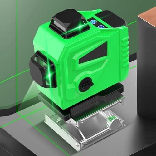 12/16 Lines 360 Degrees Laser Levels Horizontal Vertical Laser Levels Cross Lines Powerful Green Laser Level Self-Leveling Tools