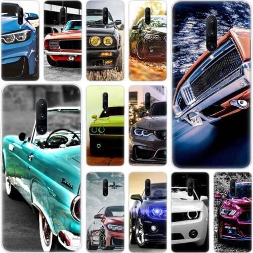 Hot best Sports car Soft Silicone Fashion Transparent Case For OnePlus 7 Pro 5G 6 6T 5 5T 3 3T TPU Cover