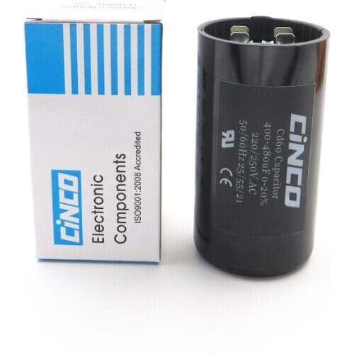 400-480MFD 220V 250V 275V CD60 Motor Start Capacitors RV Motor Starting 400-480 mf uf Compressor HVAC Electrolytic 220VAC 250VAC
