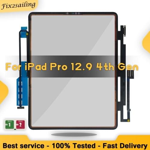 Touch Screen For iPad Pro 12.9" 3rd 4th Gen A1876 A1895 A2014 A1983/A2229 A2069 A2232 A2233 Outer Glass Panel Sensor Repair
