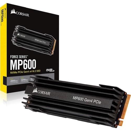 Corsair Force Series MP600 500GB 1TB 2TB Gen4 PCIe X4 NVMe M.2 SSD, Up to 4,950 MB/s