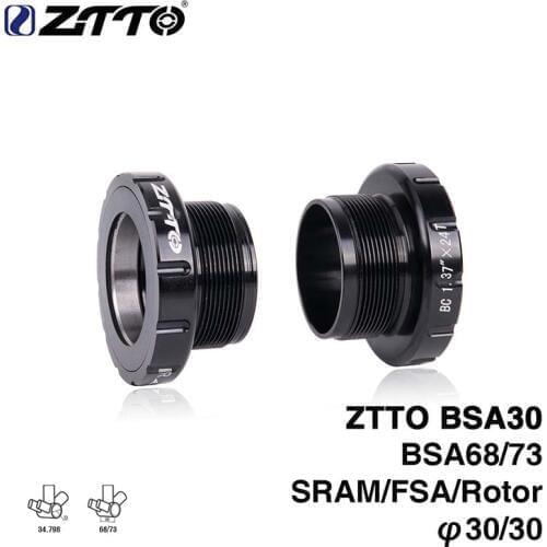 Bike External Bearing Bottom Brackets ZTTO MTB Road BB for BB30/PF30/386 Crankset High Quality