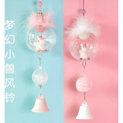 Wind Chimes Dream Unicorn Happy Pig Girls Room Bedroom Decoration Fresh Birthday Gift