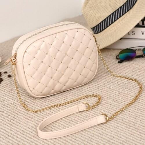 Hot Sale Women Messenger Bags Brand Designer Shoulder Bags Rivet Chain Strap Crossbody Bags For Women Bolas Feminina