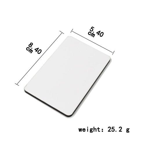 10pcs/lot sublimation blank DIY Fridge Magnets Wooden MDF Personal Refrigerator Sticker Creative hardboard Magnets Birthday Gift