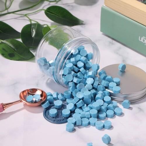 200pcs Sealing Wax Seal beans Stamp Beads Sealing Stamp Wax Tablet Pill For Wedding Vintage Craft Decor Card Making Tools