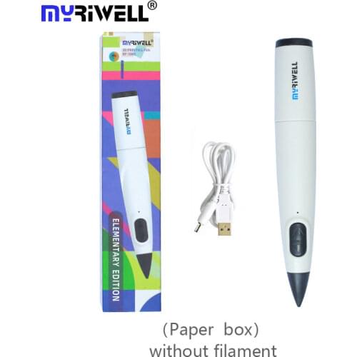 3D pen 3D printing pen low and high temperature 3D Pen can use PCL and PLA filaments. metal case With portable small bag
