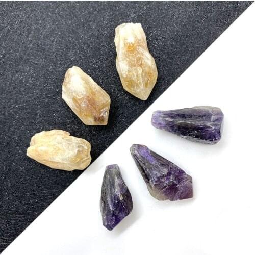 Natural Stone Beads Irregular Crystals for Fashion DIY Jewelry Making Necklace and Bracelet Accessories Charm Size 20-40mm