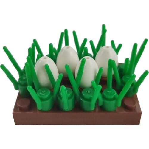 Accessories City Toys Toys For Children Models Green Plants MOC Educational Bricks Underbrush Bud DIY Compatible Building Blocks