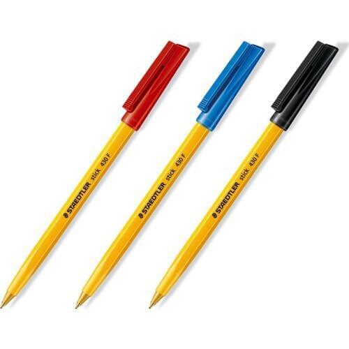 3 Pcs/Lot Smooth Ballpoint Pen Long Life to Use No.430 F