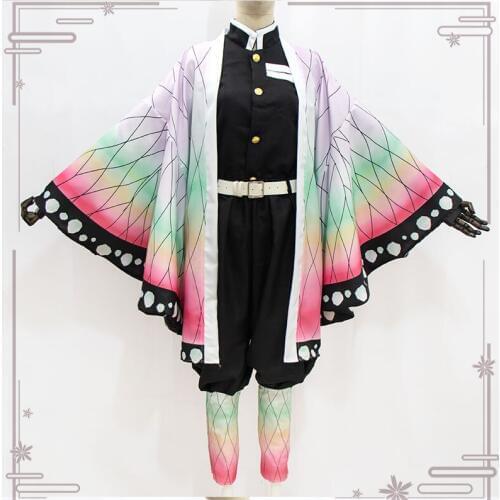 Anime Demon Slayer Cosplay Costume Kimetsu no Yaiba Kochou Shinobu Tomioka Giyuu Kamado Tanjirou Agatsuma Zenitsu Costume