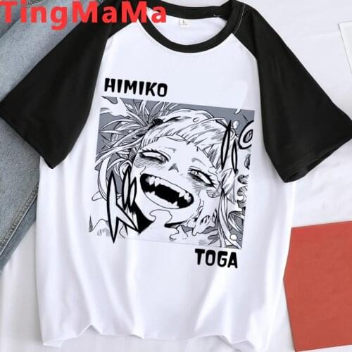 My Hero Academia Boku No Hero Academia Midoriya Izuku Deku male harajuku grunge couple clothes tshirt white t shirt vintage