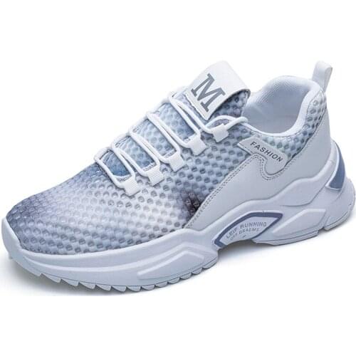 Running Shoes Men 2021 New Brand Sneakers Boys High Top Jogging Sports Male Athletic Footwear Black Trainers Hot Sale