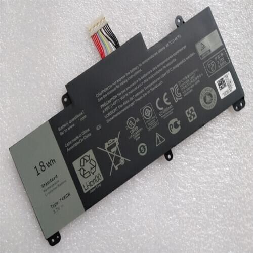 New Genuine 74XCR Battery For Dell Venue 8 Pro 5830 T01D T01D001 VXGP6 074XCR X1M2Y Tablet Notebook batteria 3.7V 18Wh