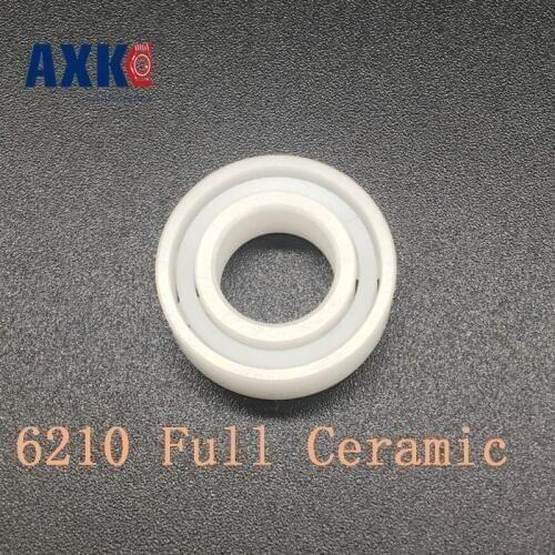 2021 Hot Sale Rodamientos Axk 6210 Full Ceramic Bearing ( 1 Pc ) 50*90*20 Mm Zro2 Material 6210ce All Zirconia Ball Bearings