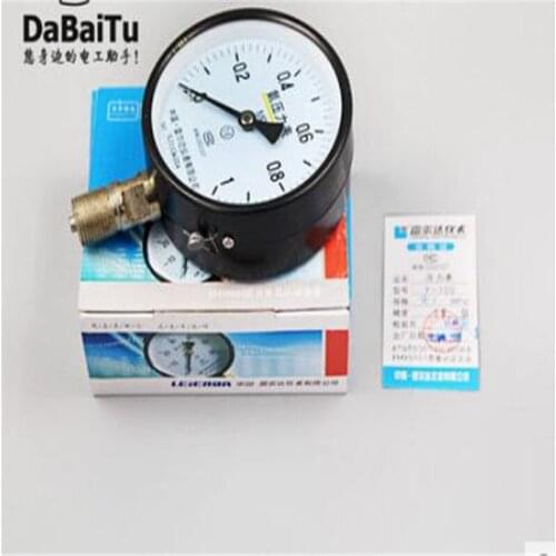 Ralda meter ammonia pressure gauge YA-100 iron shell iron joint ammonia pressure gauge