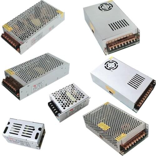 Led Driver AC100-240V to DC 12V 1A 2A 3A 5A 10A 15A 20A 30A 40A 50A Power Adapter for LED Strip light Supply Transformer