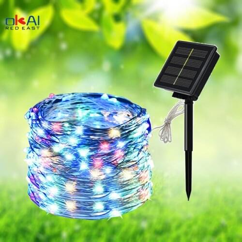 Solar Led String Lights Outdoor 30M/20M/10M LED Solar Garland Fairy String Light for Party Garden Christmas Decoration Lamp