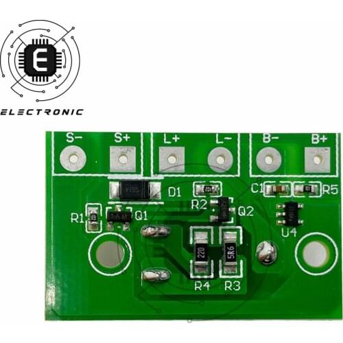 Built-in Switch Solar Lawn Light Controller 3.7V Lithium Battery Solar Spotlight Plug-in Light Circuit Board