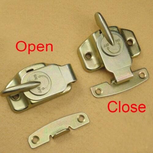 Dining table buckle Desktop Lock Table locker Home hardware furniture plate connector fastener steel Osaka Station hasp agrafe
